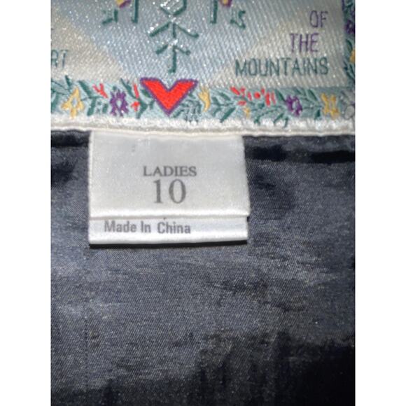 Obermeyer Tribute Half-Zip Jacket - Size Women's 10 - Embroidered Detailing - Picture 12 of 16